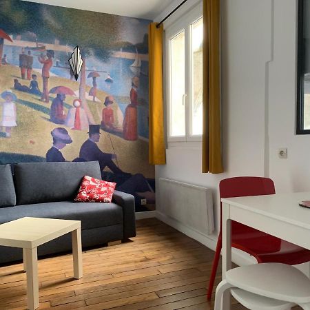 Studio Perfect For 2 Adults And 1 Kid, And Up To 2 Kids - Jourdain 20E, 25Mn To Louvre Via Line M11 Paris Extérieur photo