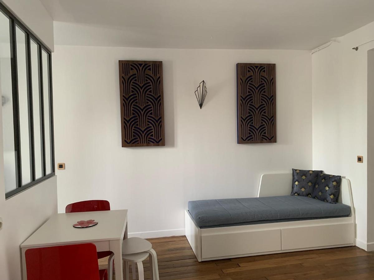 Studio Perfect For 2 Adults And 1 Kid, And Up To 2 Kids - Jourdain 20E, 25Mn To Louvre Via Line M11 Paris Extérieur photo