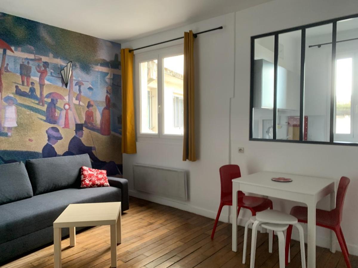 Studio Perfect For 2 Adults And 1 Kid, And Up To 2 Kids - Jourdain 20E, 25Mn To Louvre Via Line M11 Paris Extérieur photo