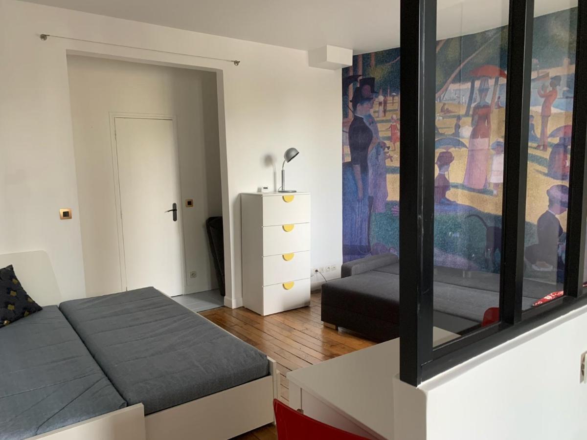 Studio Perfect For 2 Adults And 1 Kid, And Up To 2 Kids - Jourdain 20E, 25Mn To Louvre Via Line M11 Paris Extérieur photo