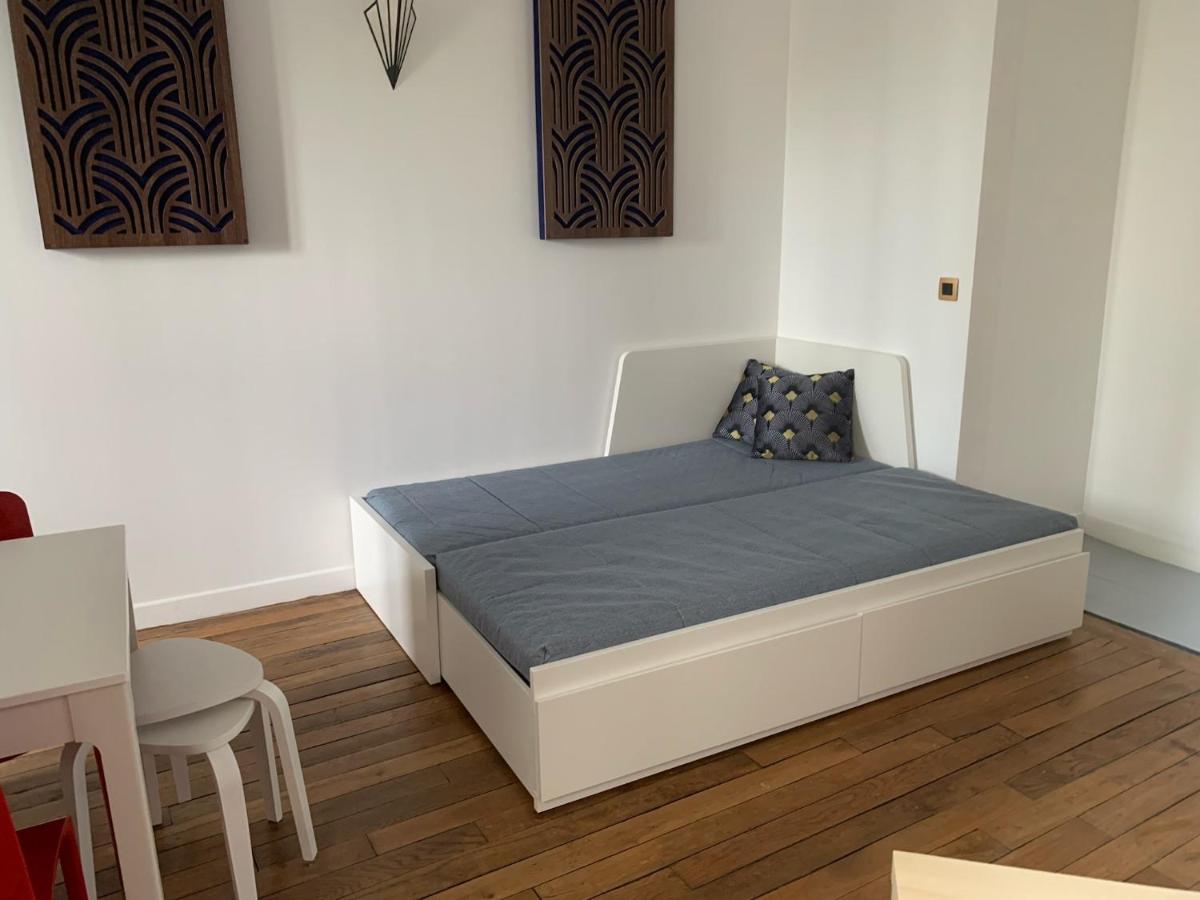 Studio Perfect For 2 Adults And 1 Kid, And Up To 2 Kids - Jourdain 20E, 25Mn To Louvre Via Line M11 Paris Extérieur photo