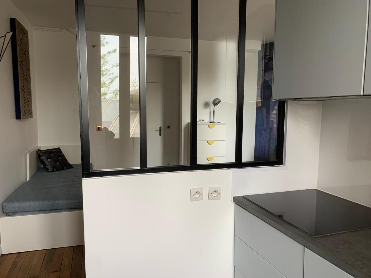 Studio Perfect For 2 Adults And 1 Kid, And Up To 2 Kids - Jourdain 20E, 25Mn To Louvre Via Line M11 Paris Extérieur photo