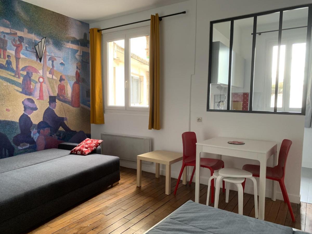 Studio Perfect For 2 Adults And 1 Kid, And Up To 2 Kids - Jourdain 20E, 25Mn To Louvre Via Line M11 Paris Extérieur photo